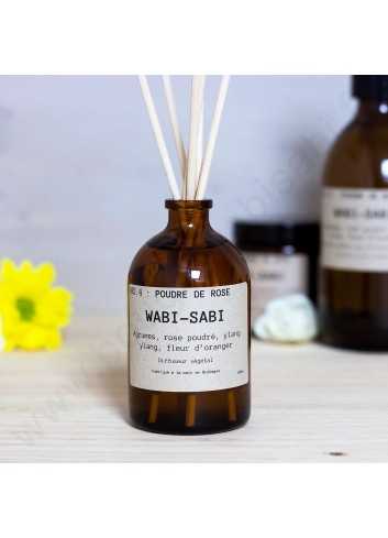 Diffuseur végétal NO.4 : Poudre de rose Wabi-Sabi